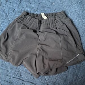 Lululemon Athletica Black Athletic Shorts Lightweight Elastic Waist
